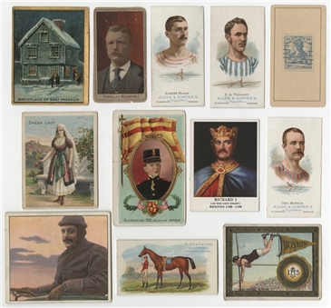 1880s-1910s "N"-Tobacco Cards and "T"-Tobacco Cards Sports and Non-Sports Collection (775+) 